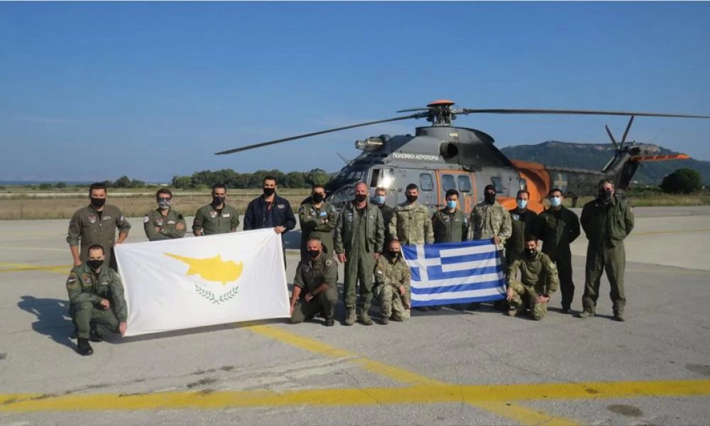 Ελληνοκυπριακή απάντηση στην Τουρκία: Άσκηση έρευνας και διάσωσης στην περιοχή Ρόδου-Καστελλόριζου